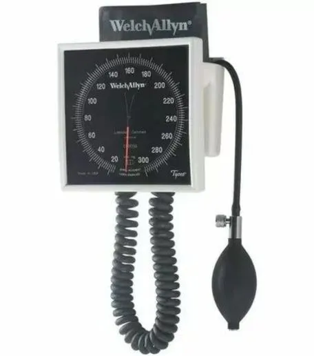 Welch Allyn 767 Wall Mounted Aneroid Blood Pressure BP Monitor